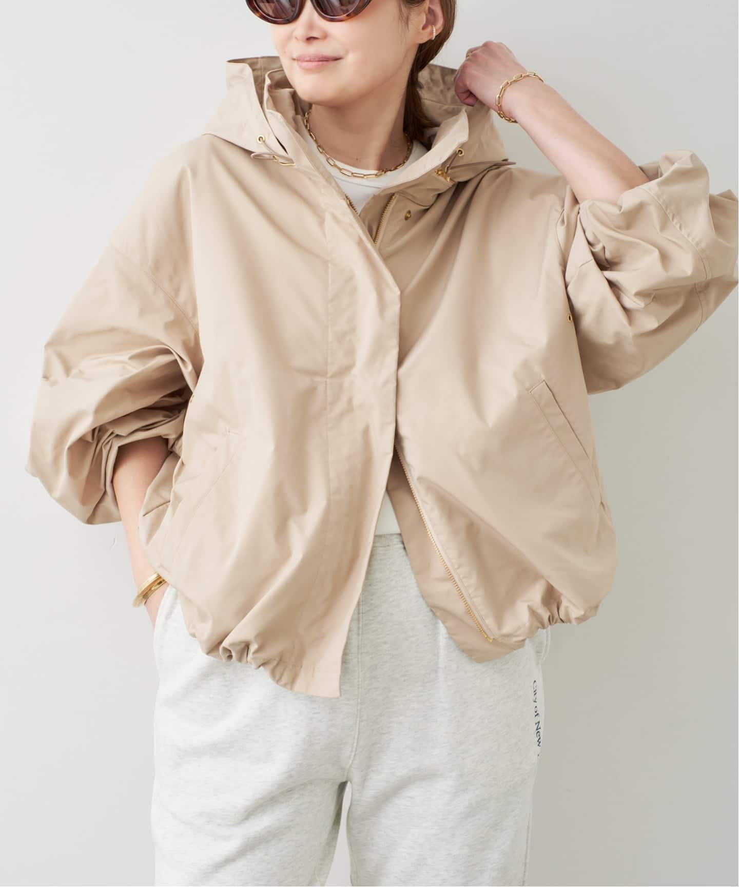 まみさま【新品タグ有】Deuxieme Classe WASHED STAND WASHED STAND ZIP ブルゾン（その他ブルゾン／アウター）｜Deuxieme