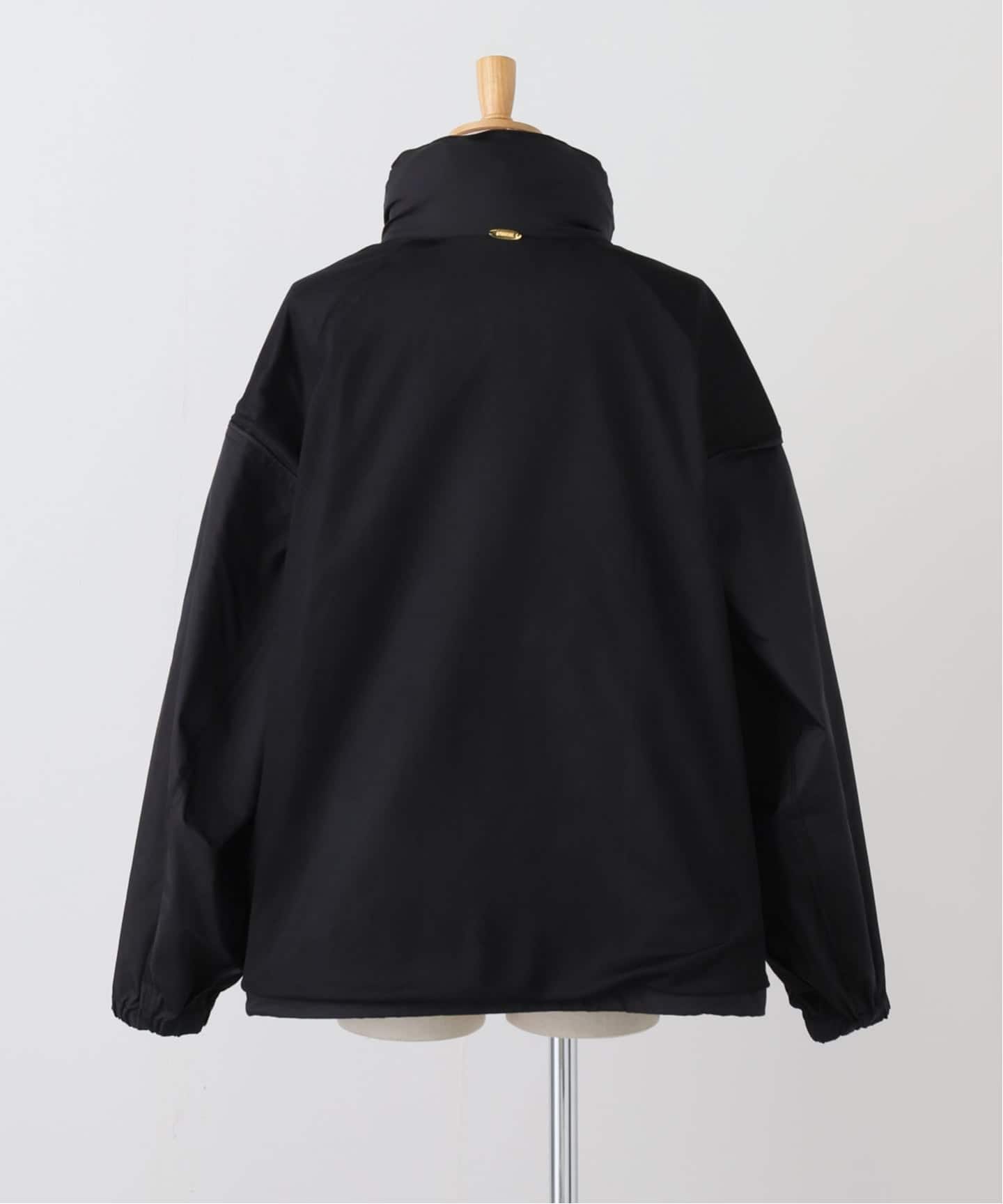 Deuxieme Classe WASHED STAND ZIP ブルゾン　黒 WASHED STAND ZIP ブルゾン（その他ブルゾン／アウター）｜Deuxieme