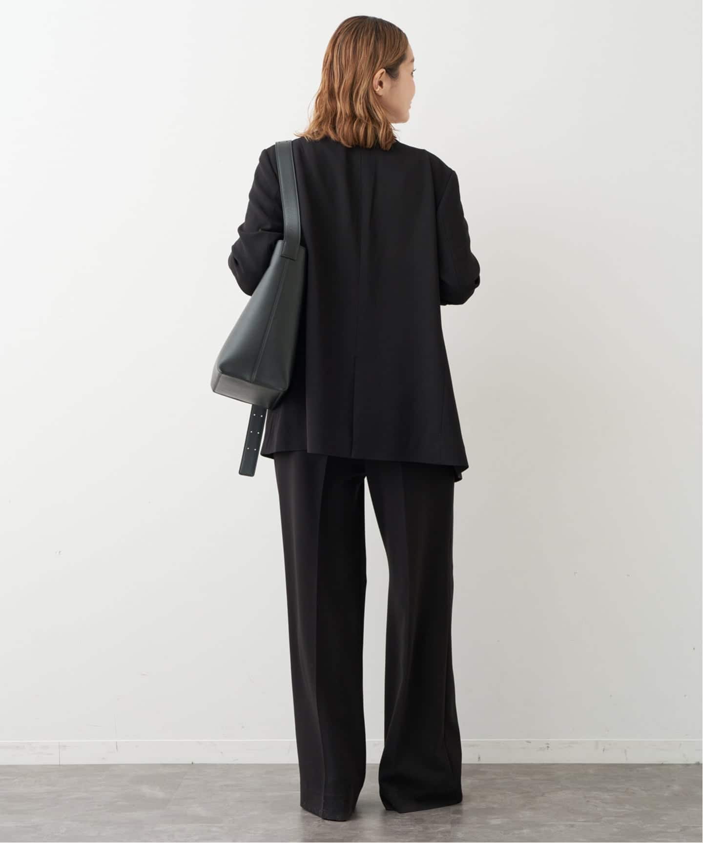 予約》トリアセジョーゼット ジャケット（テーラードジャケット