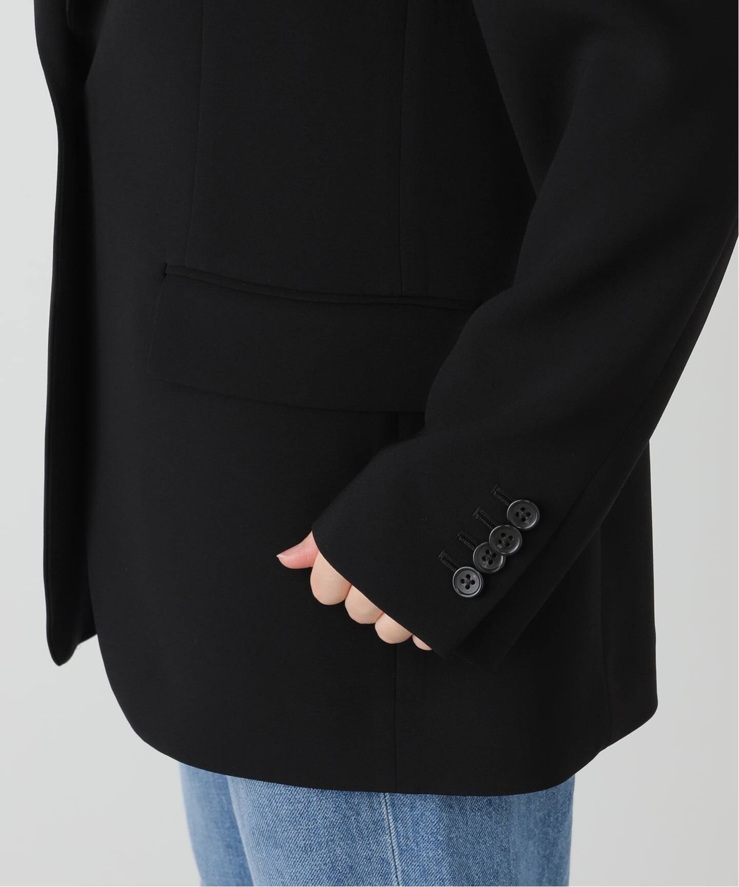 予約》トリアセジョーゼット ジャケット（テーラードジャケット