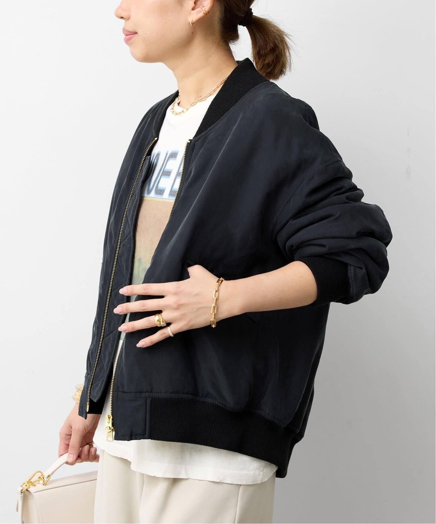 【mnkr】deuxieme classe ドゥーズィエムクラス MA-1 BIO SILK MA1（MA-1）｜Deuxieme Classe（ドゥーズィエム クラス）の