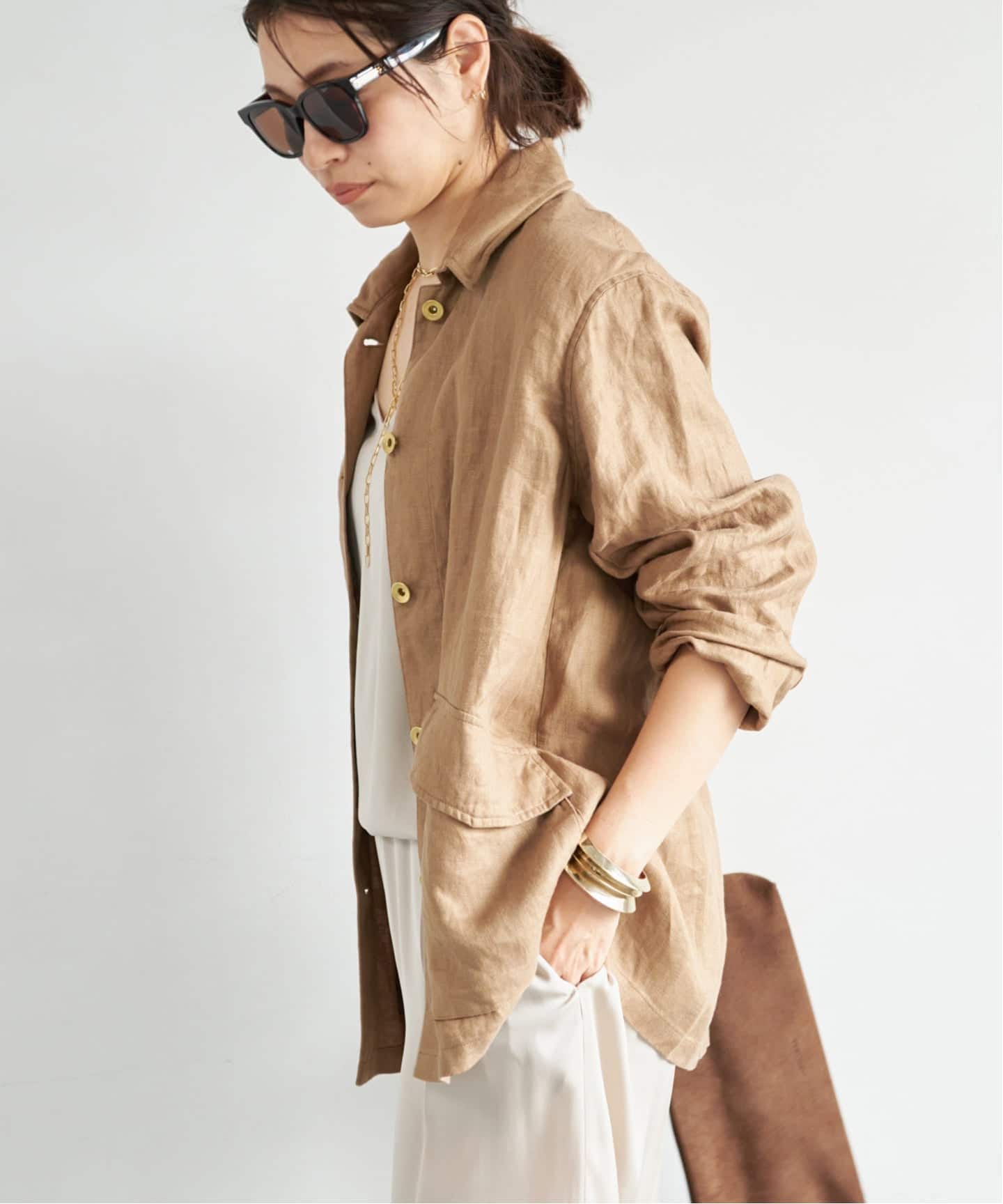 Deuxieme Classe OGLINEN G ジャケット リネン 2025 OGLINEN G