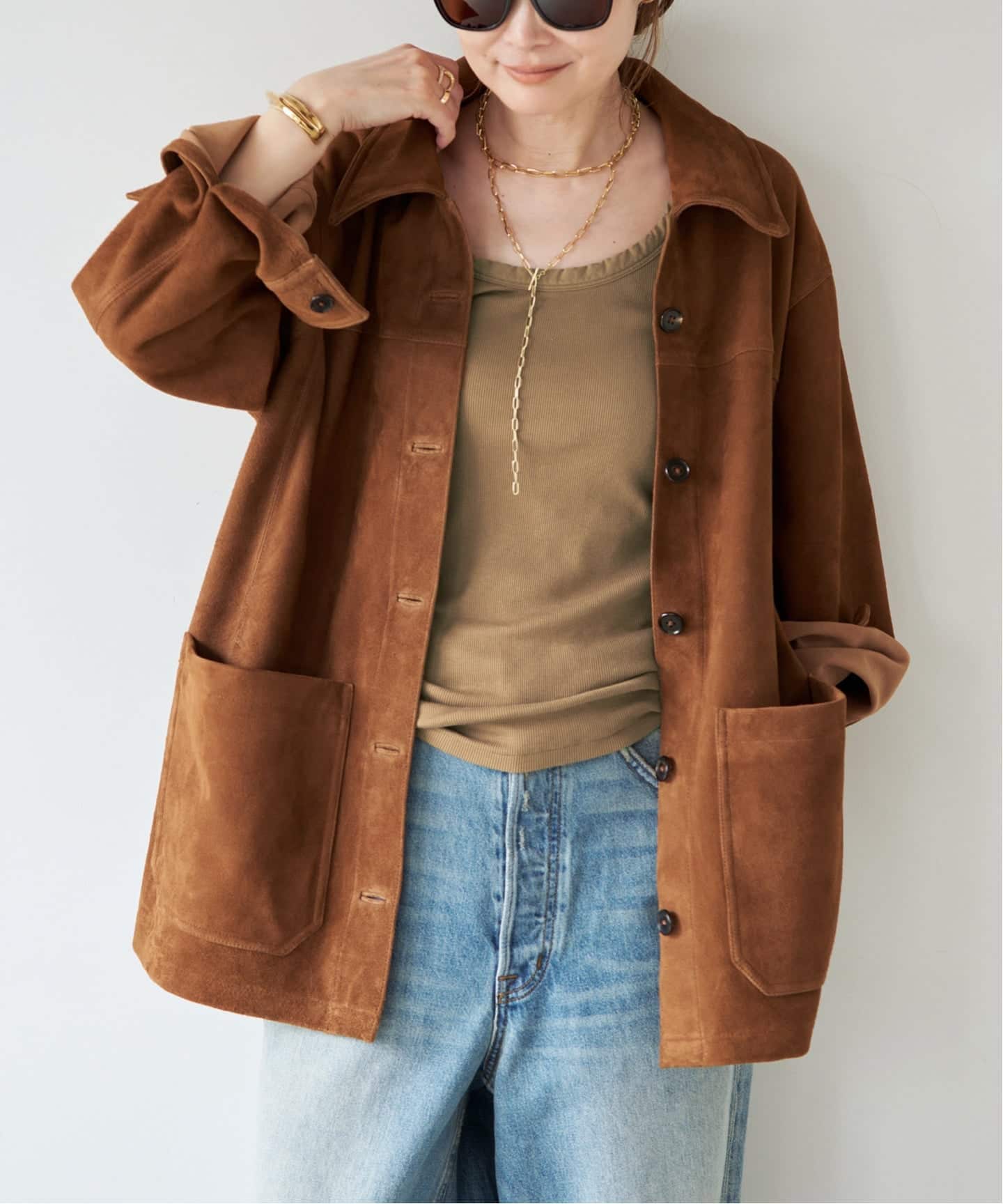 GOAT SUEDE ジャケット(その他ジャケット・スーツ)|Deuxieme Classe GOAT SUEDE ジャケット(その他ジャケット・スーツ)|Deuxieme Classe