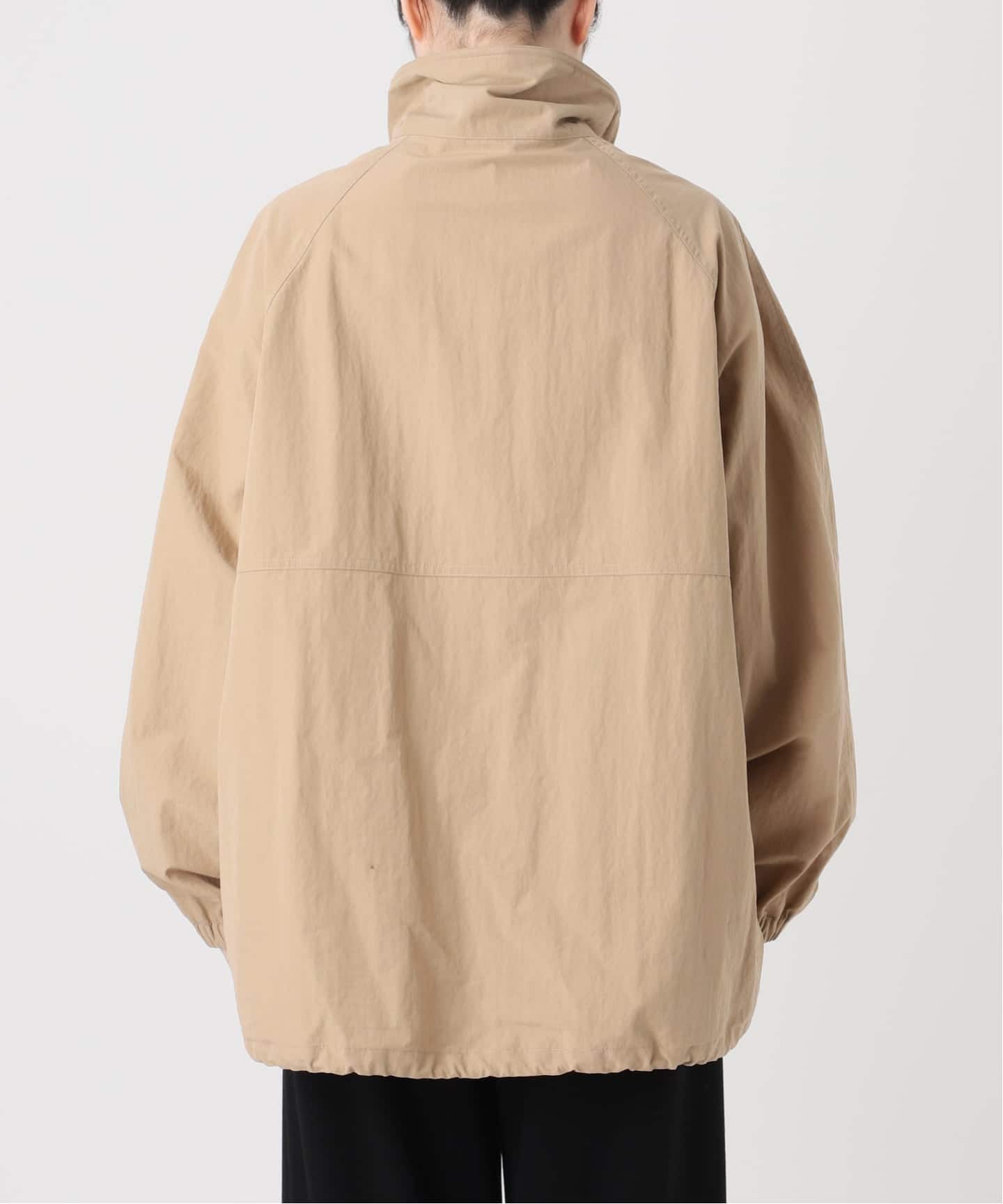 MUSE ドゥーズィエムクラス コットン ブルゾン ベージュ WEATHER FULL ZIP ブルゾン（その他ブルゾン／アウター）｜Deuxieme