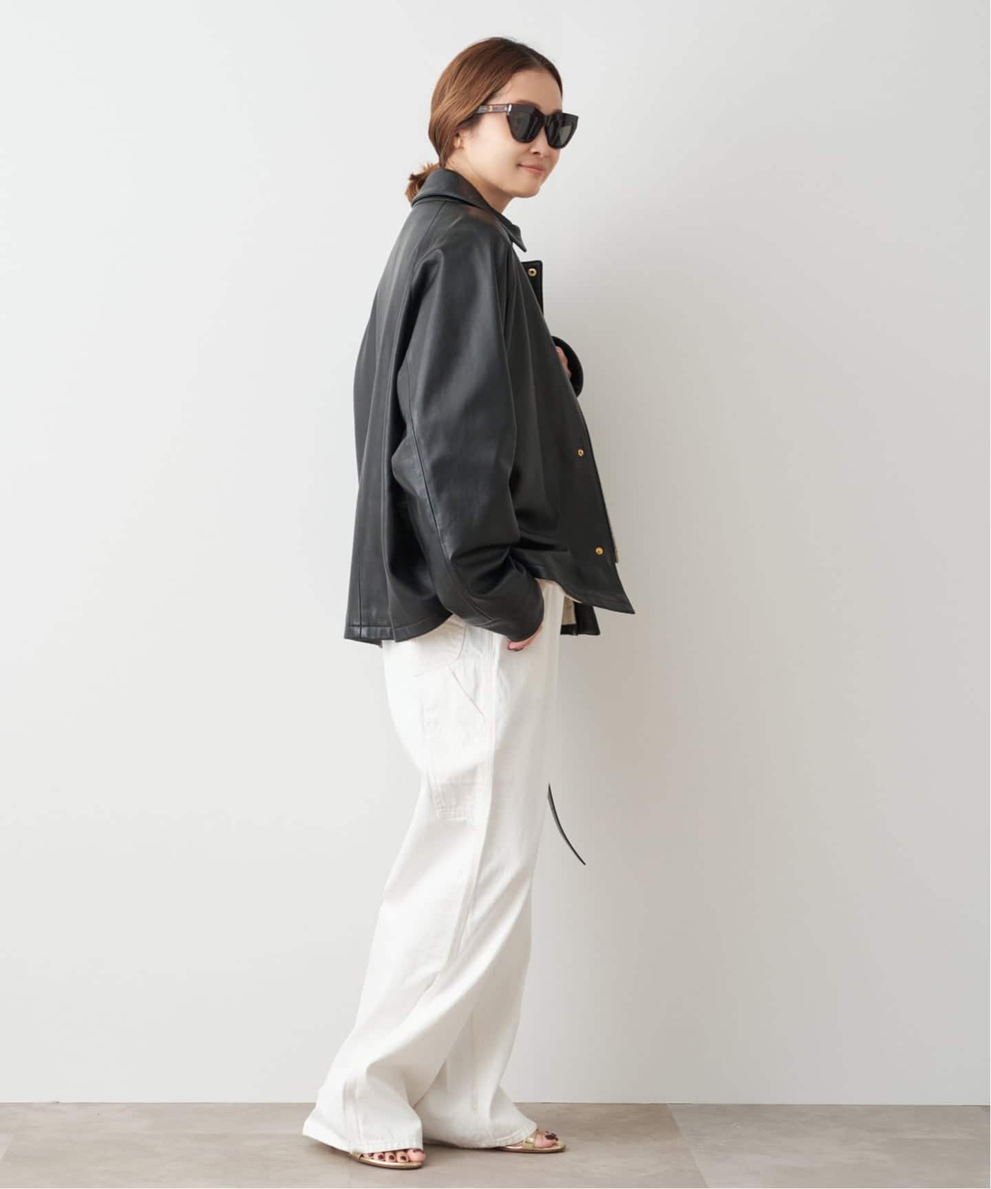 追加 CINQUANTA レザーブルゾン（レザージャケット）｜Deuxieme Classe