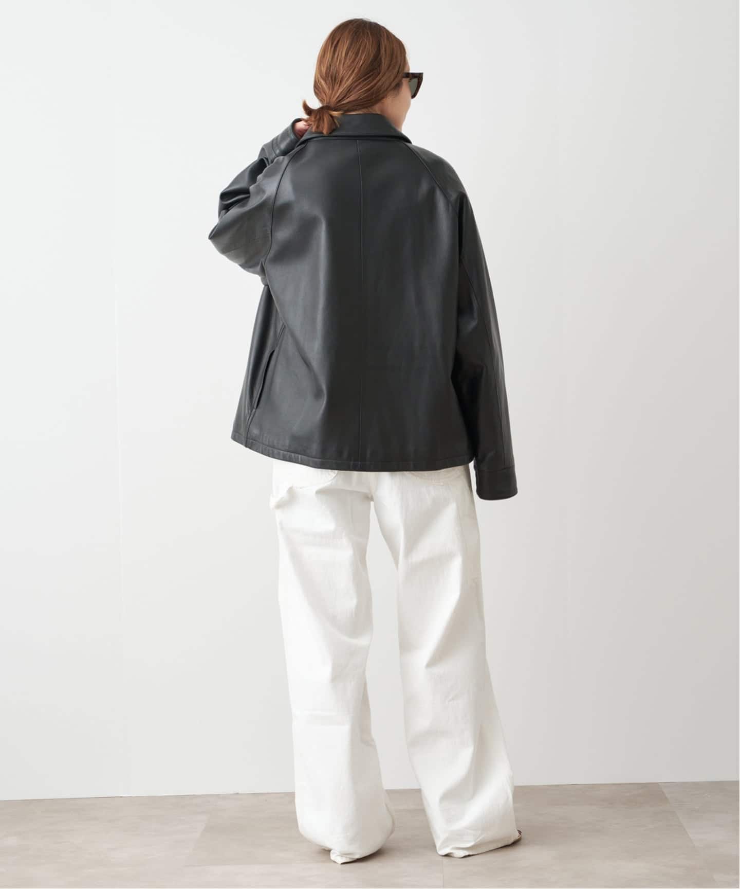 CINQUANTA×Deuxieme Classeレザージャケット 予約》追加 CINQUANTA レザーブルゾン（レザージャケット）｜Deuxieme