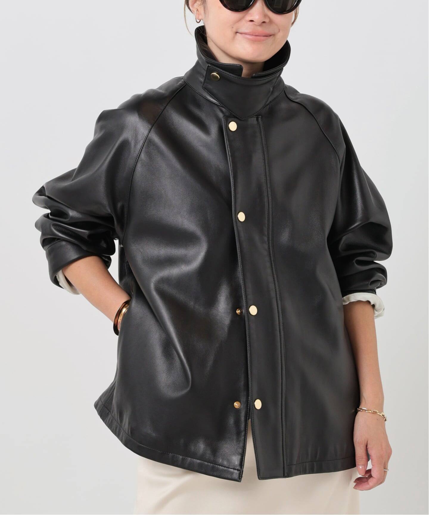 追加 CINQUANTA レザーブルゾン（レザージャケット）｜Deuxieme Classe