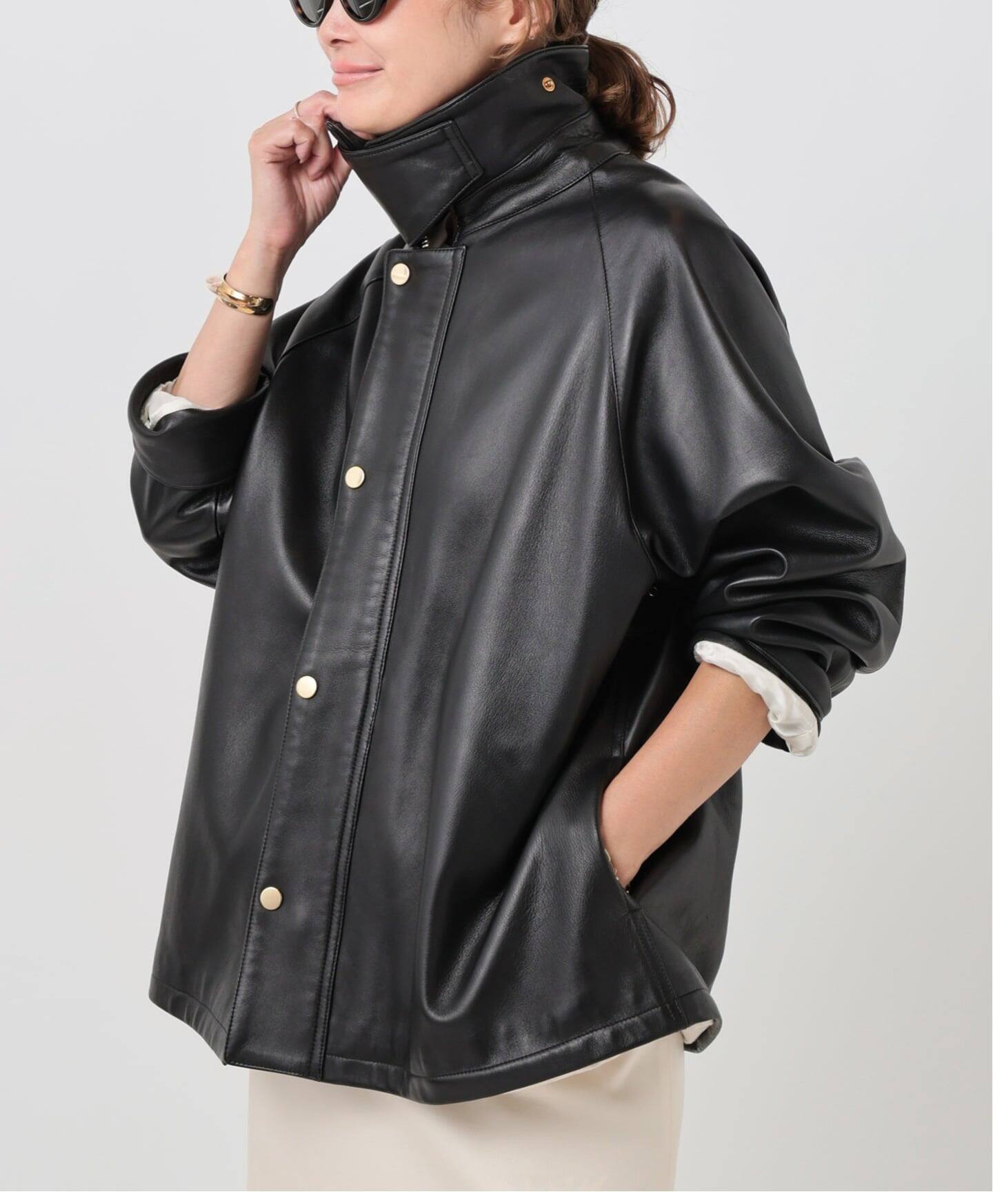 追加 CINQUANTA レザーブルゾン（レザージャケット）｜Deuxieme Classe