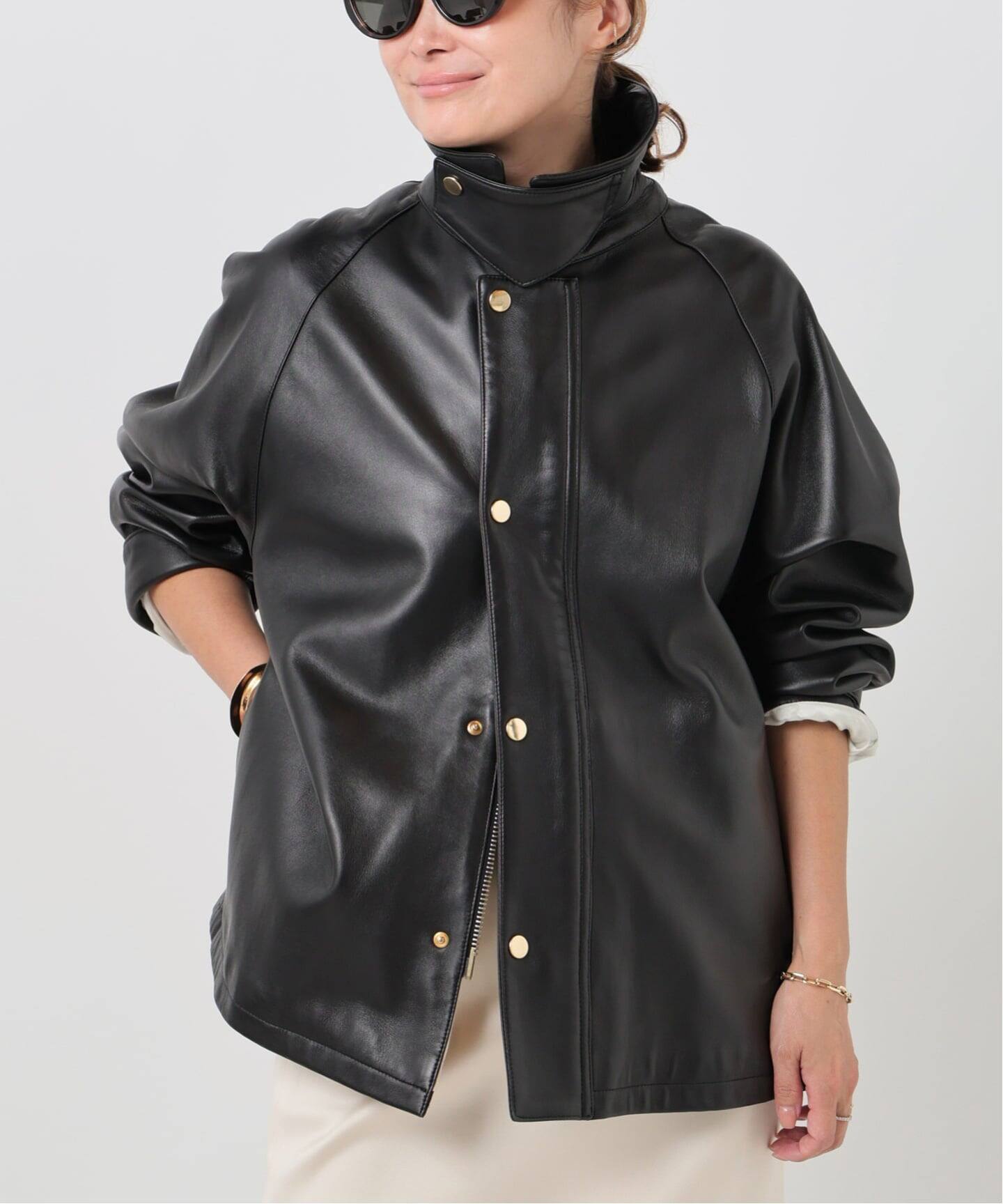 追加 CINQUANTA レザーブルゾン（レザージャケット）｜Deuxieme Classe