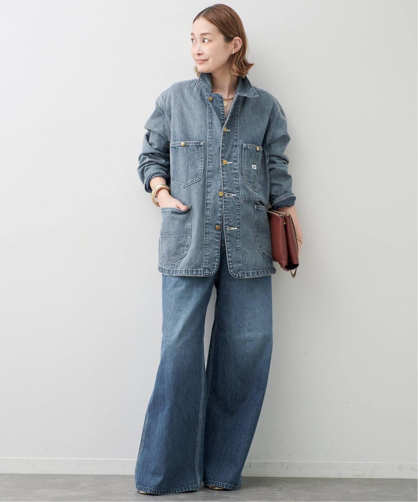Deuxieme Classe Lee 別注 カバーオール 予約》Lee別注 カバーオール（デニムジャケット）｜Deuxieme Classe