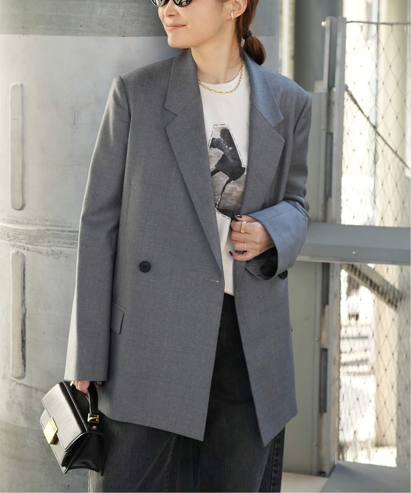 予約》*Essential ジャケット（テーラードジャケット）｜Deuxieme