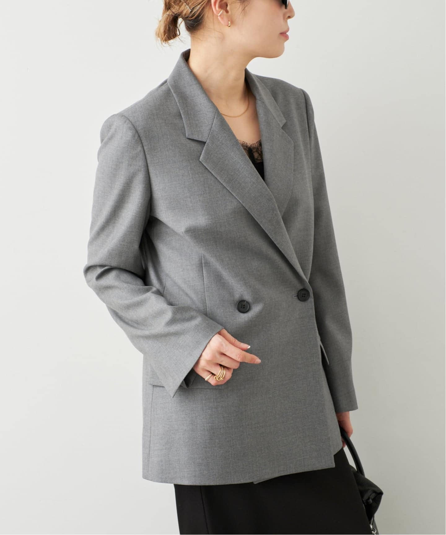 予約》*Essential ジャケット（テーラードジャケット）｜Deuxieme