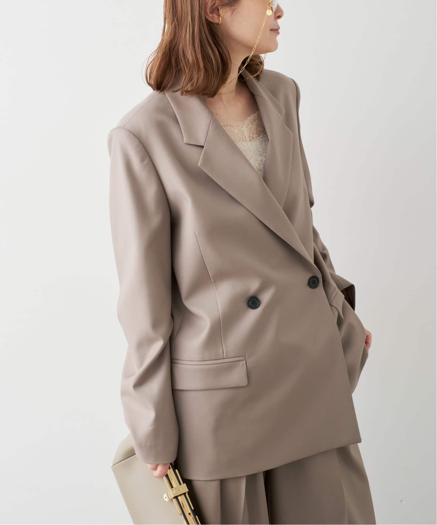 予約》*Essential ジャケット（テーラードジャケット）｜Deuxieme