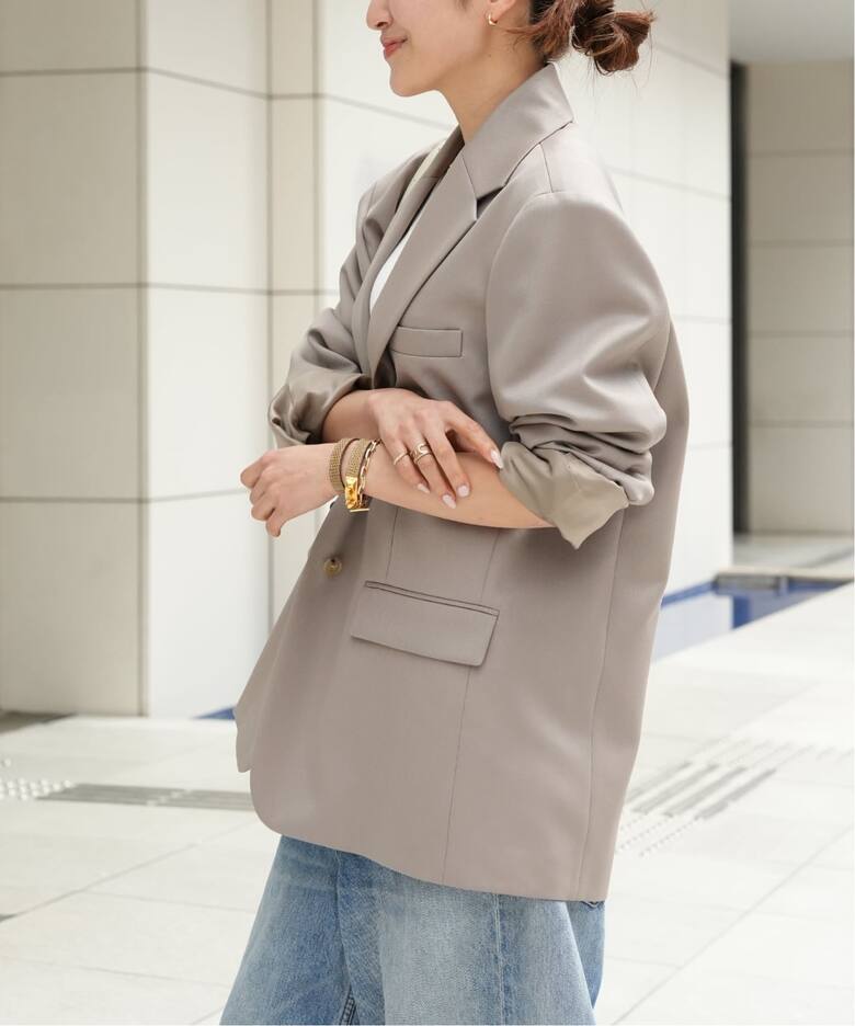 Angelico Oversized ジャケット（テーラードジャケット）｜Deuxieme 