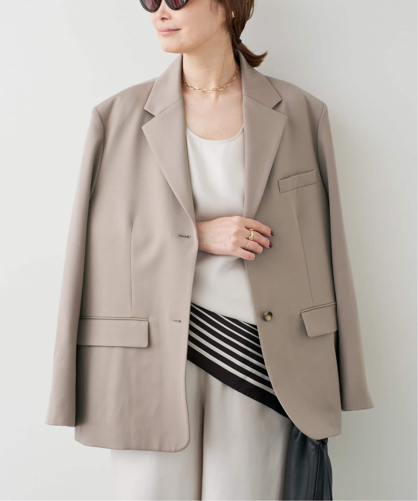 Deuxieme Classe Angelicoオーバサイズジャケット Angelico Oversized ジャケット（テーラードジャケット）｜Deuxieme