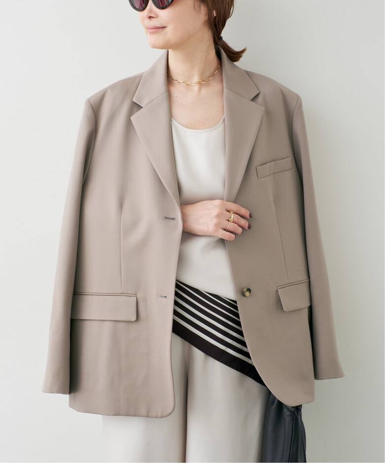 Angelico Oversized ジャケット（テーラードジャケット）｜Deuxieme 