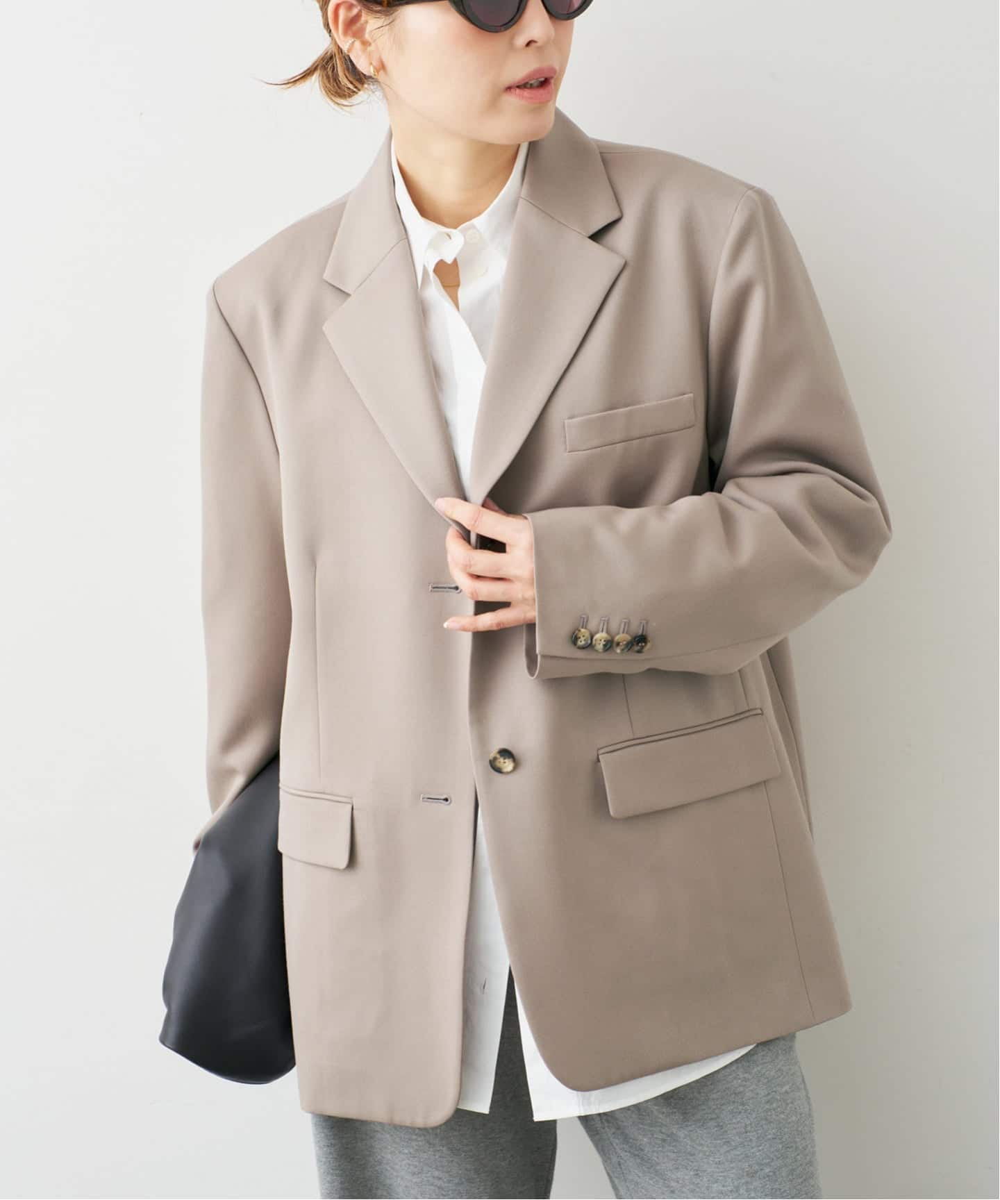 Angelico Oversized ジャケット（テーラードジャケット）｜Deuxieme