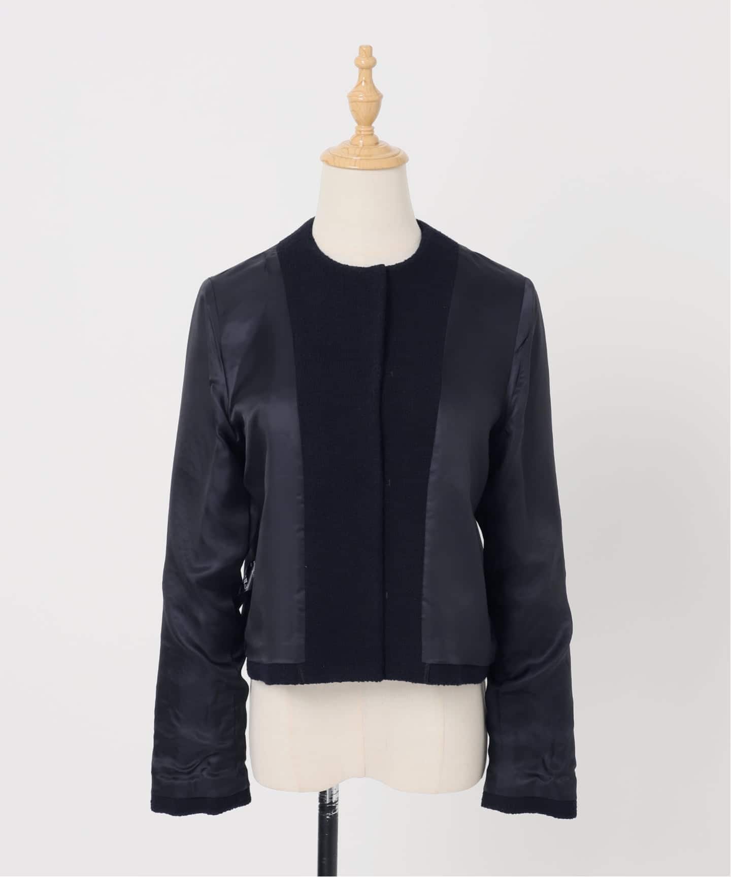 [新品タグ付き] ドゥーズィエムクラス　Tweed ブレザー Tweed ブレザー 2（ノーカラージャケット）｜Deuxieme Classe