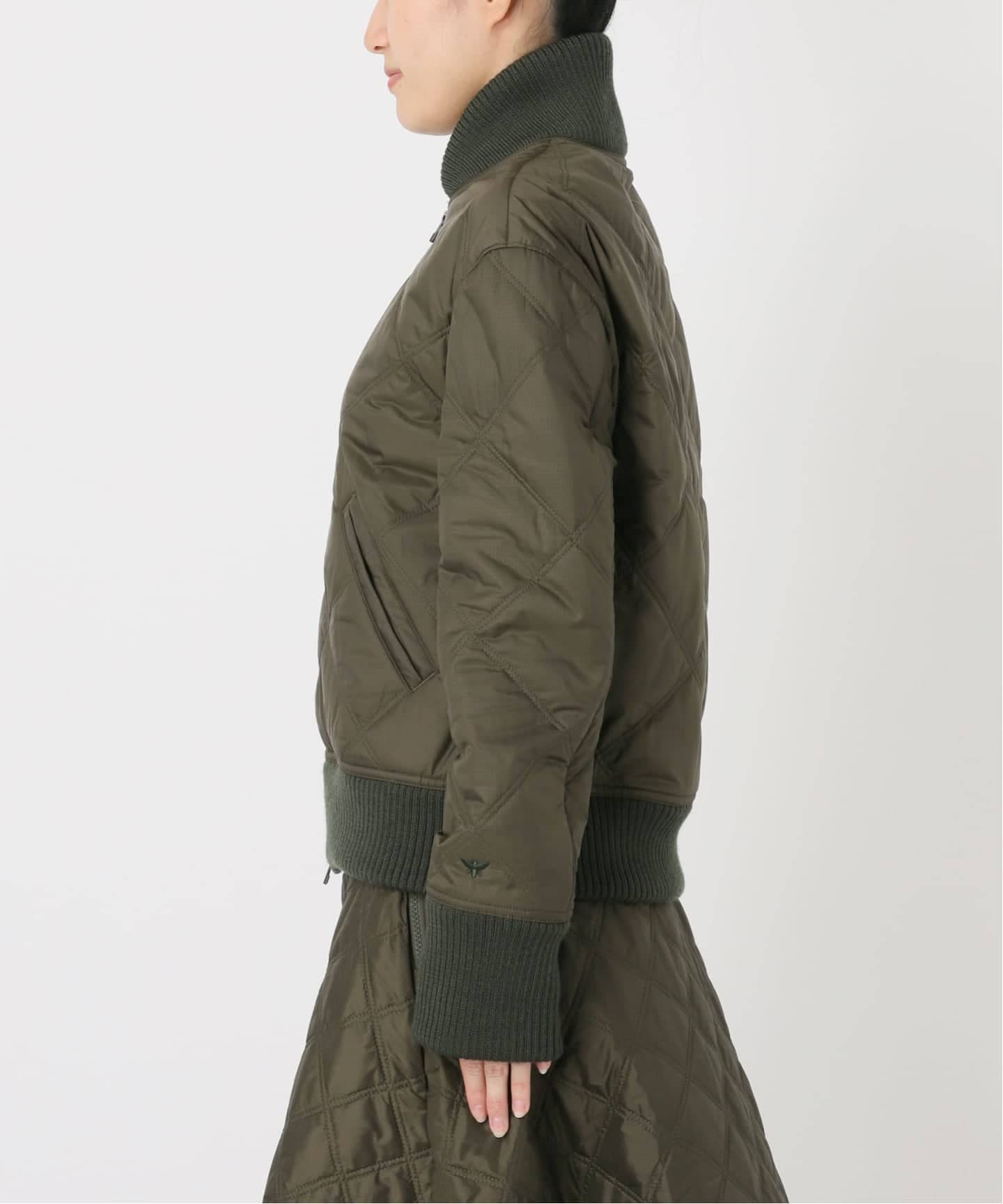 MADISONBLUE / マディソンブルー】ZIP UP BLOUSON QUILTING（中綿