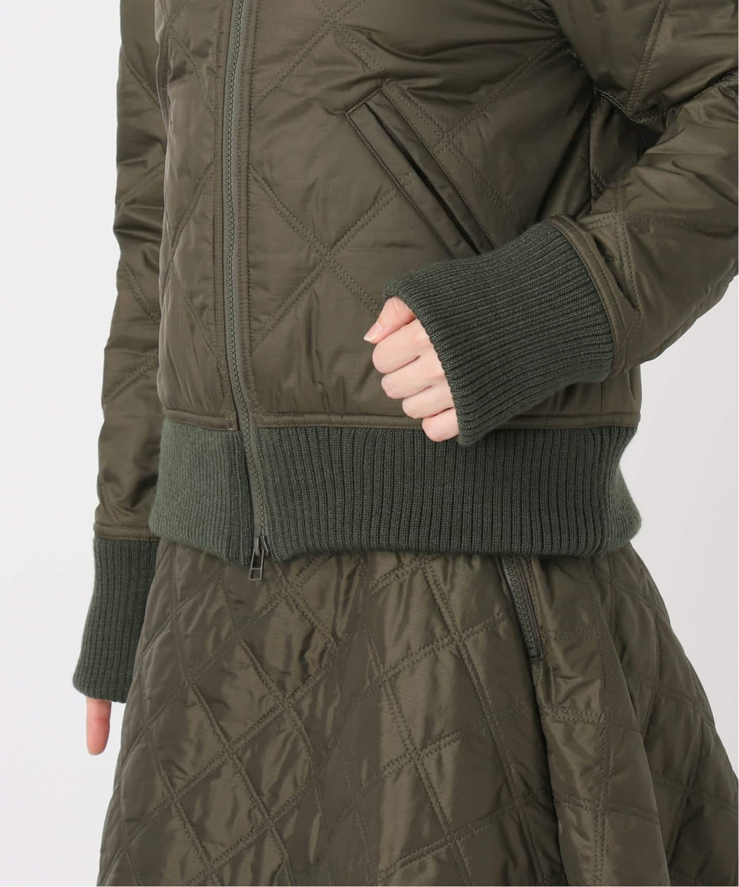MADISONBLUE / マディソンブルー】ZIP UP BLOUSON QUILTING（中綿
