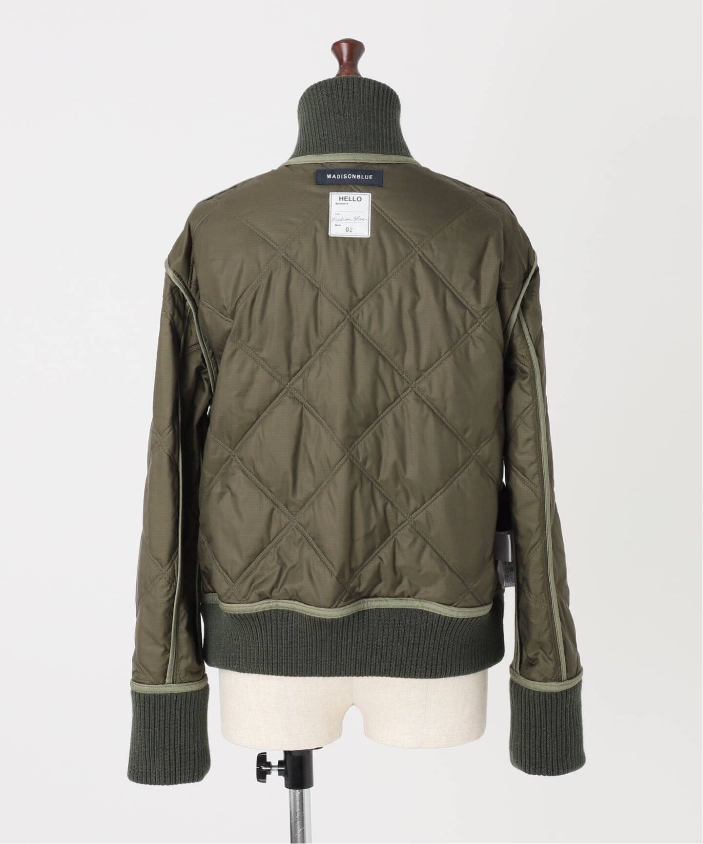 MADISONBLUE / マディソンブルー】ZIP UP BLOUSON QUILTING（中綿