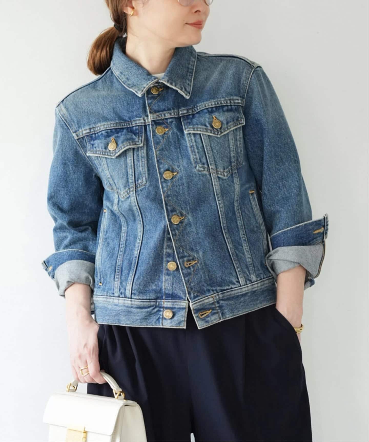 GOLDEN GOOSE / ゴールデングース】 WASHED DENIM JACKET（デニム