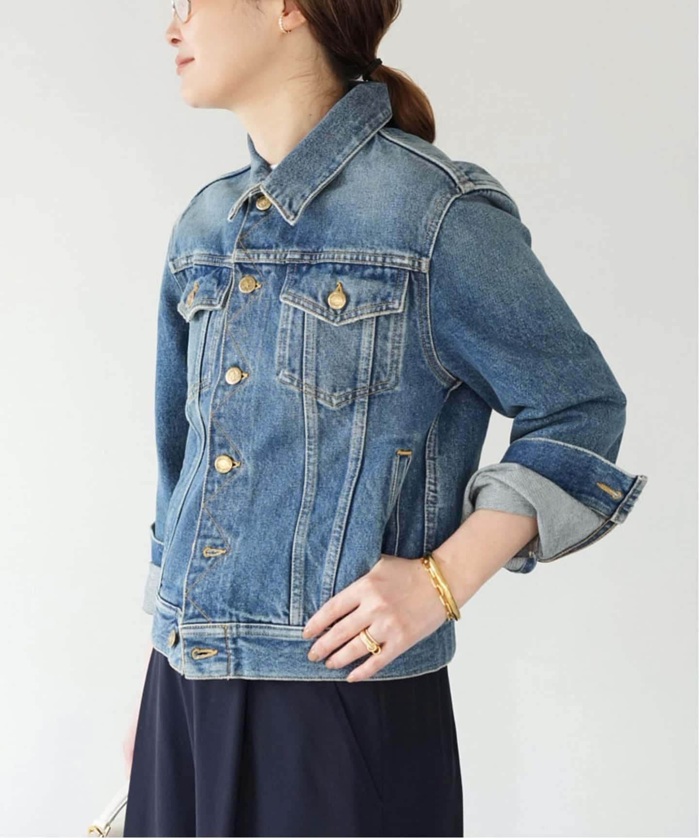 GOLDEN GOOSE / ゴールデングース】 WASHED DENIM JACKET（デニム