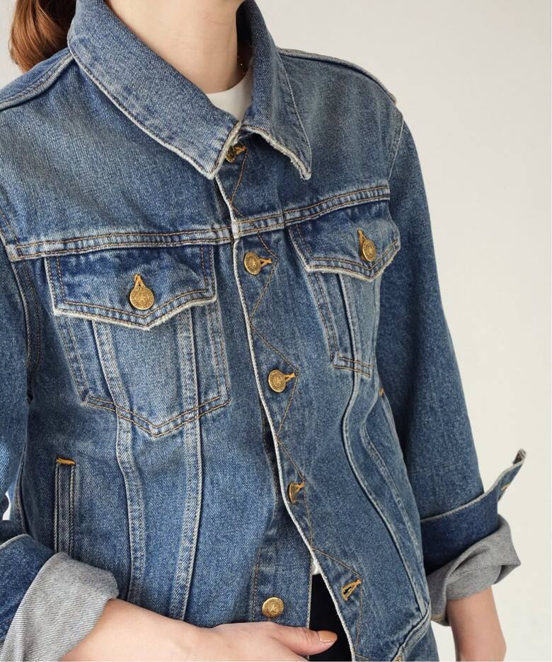 GOLDEN GOOSE / ゴールデングース】 WASHED DENIM JACKET（デニム 