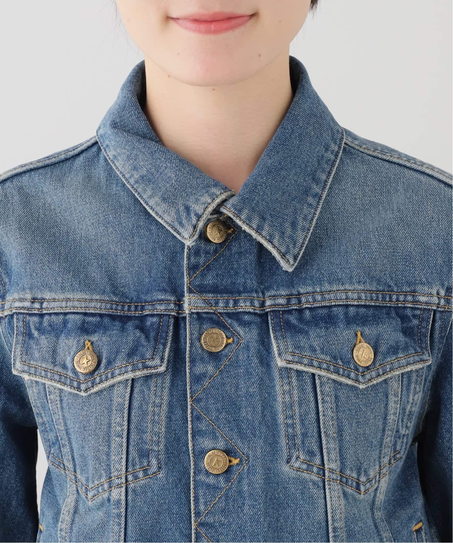 GOLDEN GOOSE / ゴールデングース】 WASHED DENIM JACKET（デニム