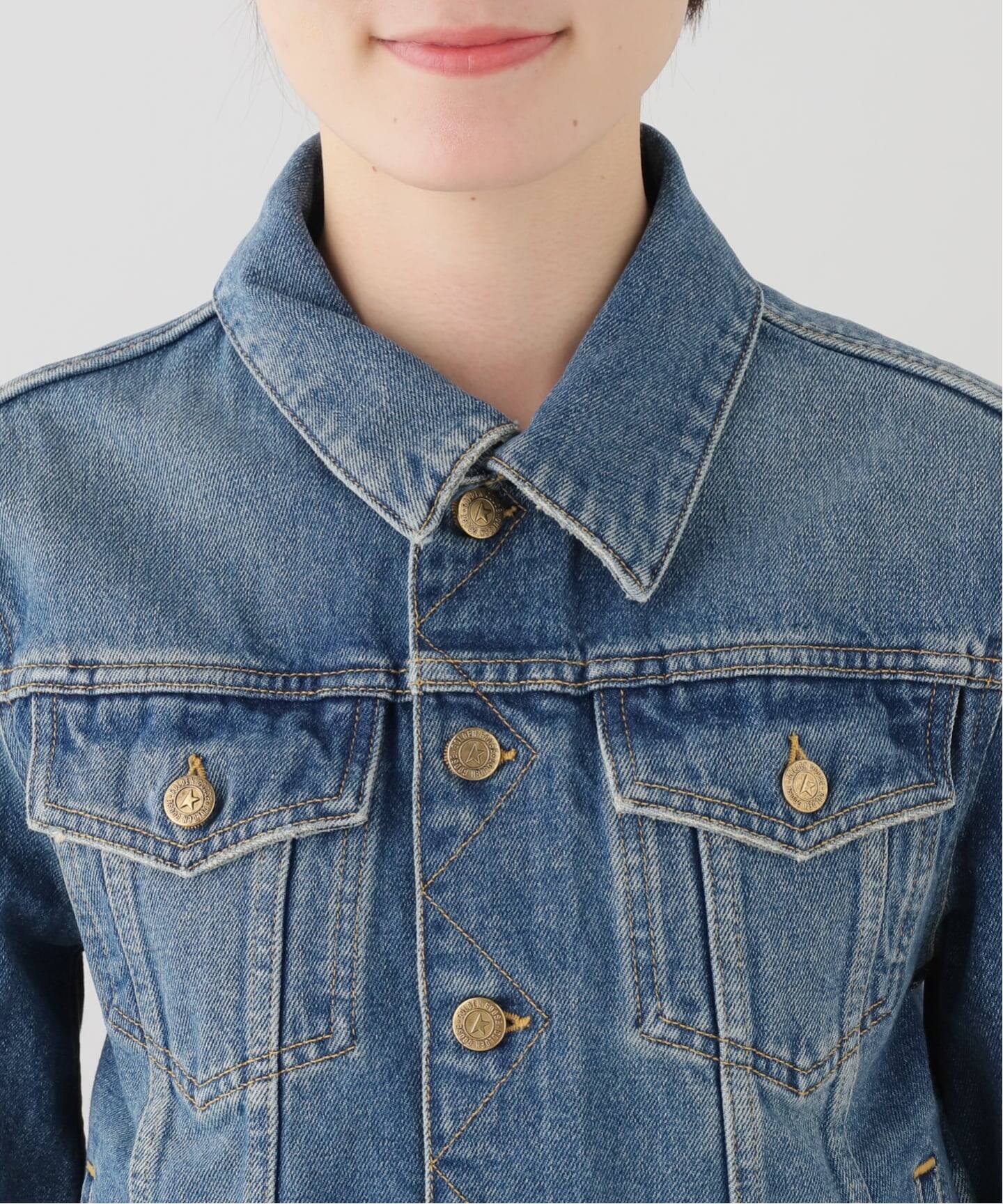 GOLDEN GOOSE / ゴールデングース】 WASHED DENIM JACKET（デニム 