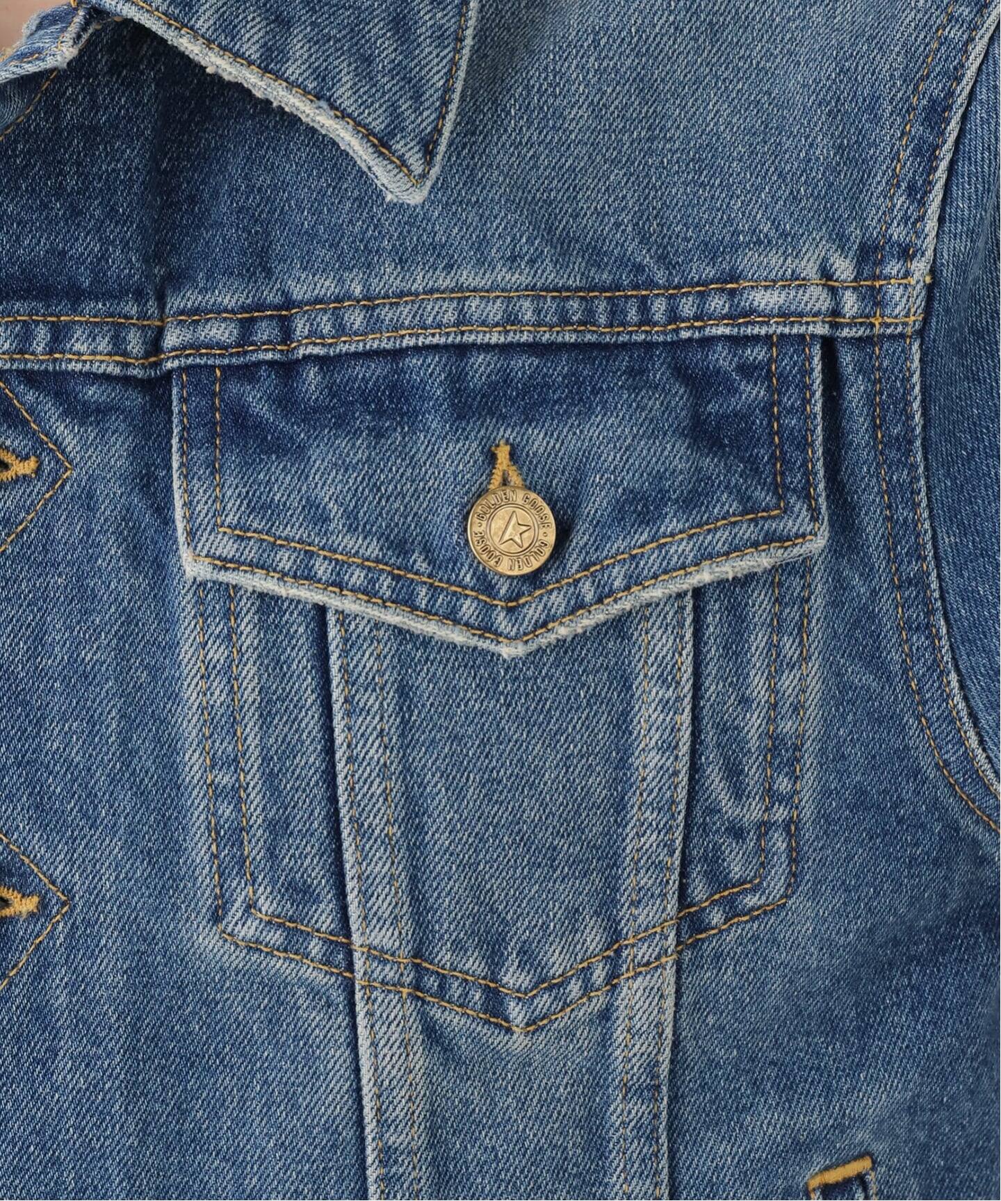 GOLDEN GOOSE / ゴールデングース】 WASHED DENIM JACKET（デニム