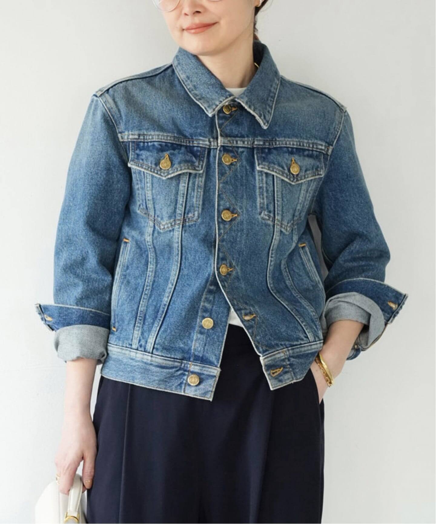 GOLDEN GOOSE / ゴールデングース】 WASHED DENIM JACKET（デニム 