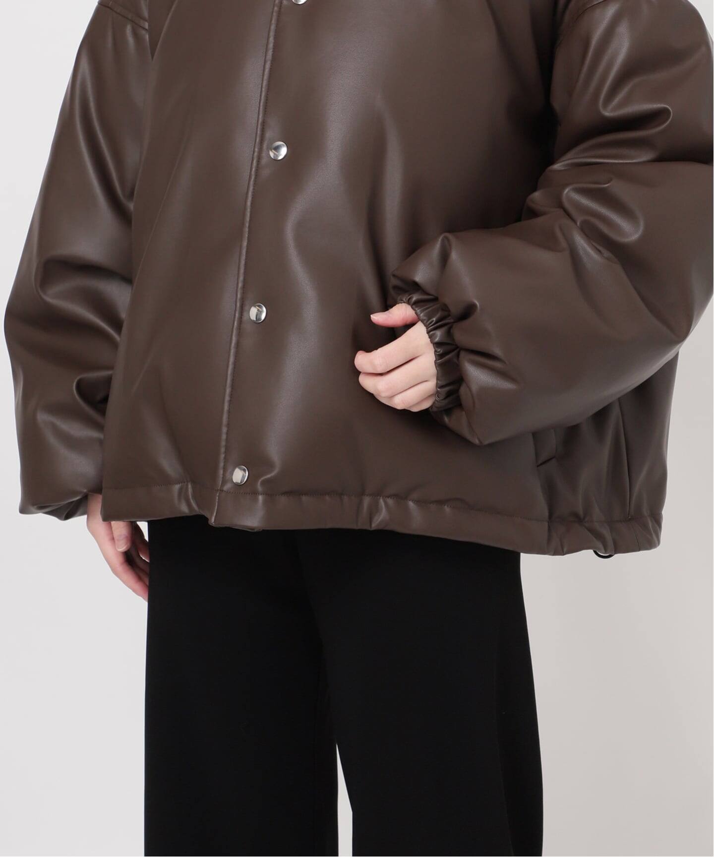 CALUX/キャラクス】SHORT COACH JACKET（ダウンジャケット）｜Deuxieme 