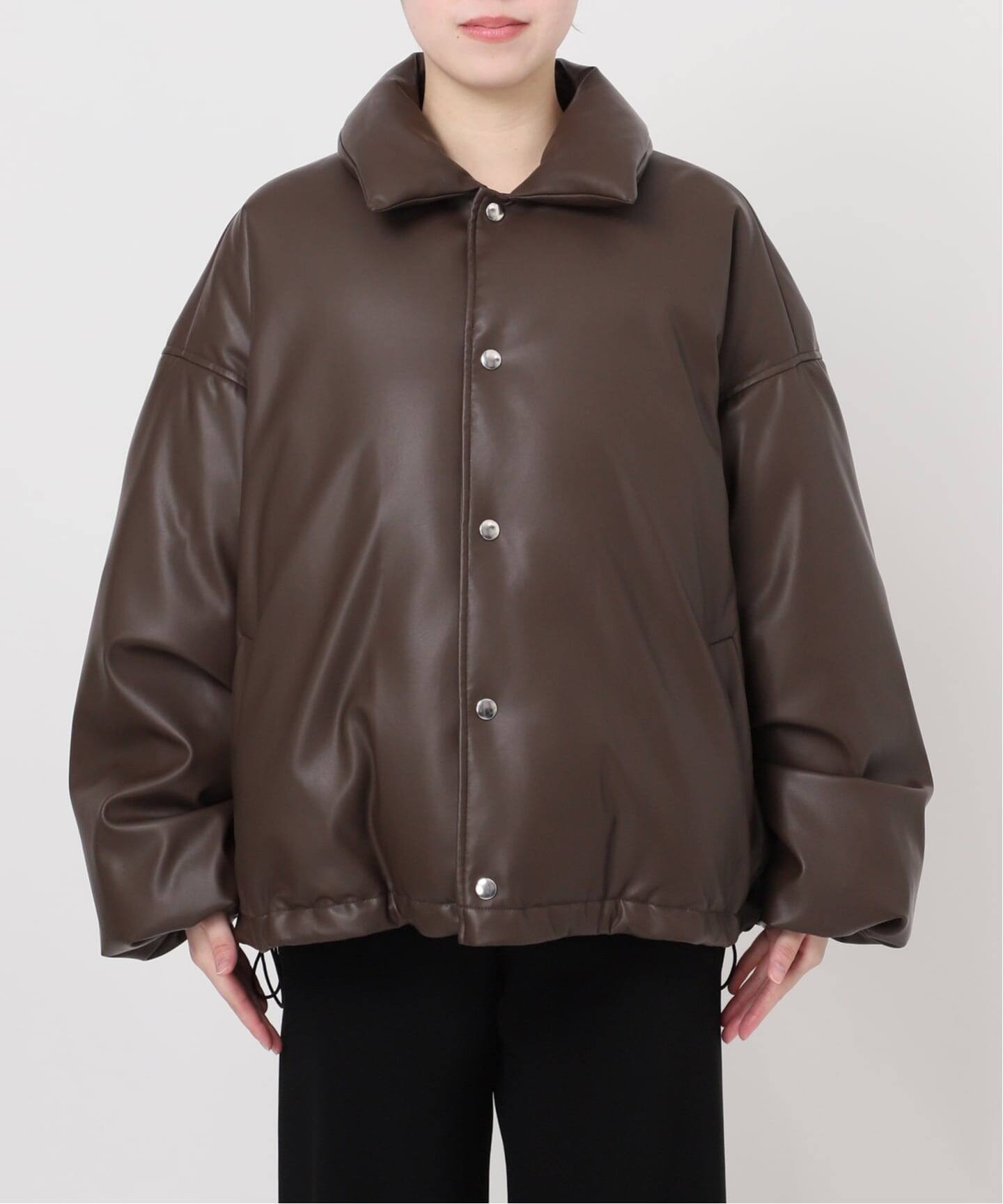 CALUX/キャラクス】SHORT COACH JACKET（ダウンジャケット）｜Deuxieme