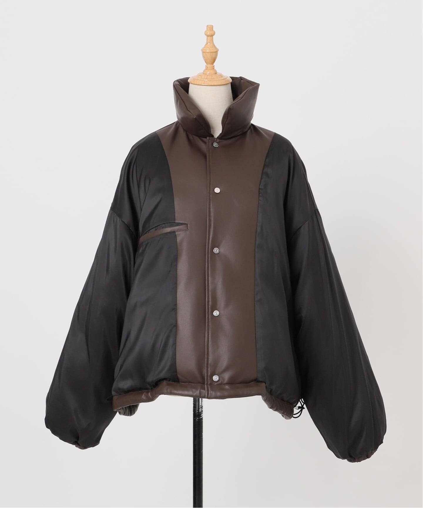 【はる】 CALUX ジャケット 予約》【CALUX/キャラクス】SHORT COACH JACKET（ダウンジャケット