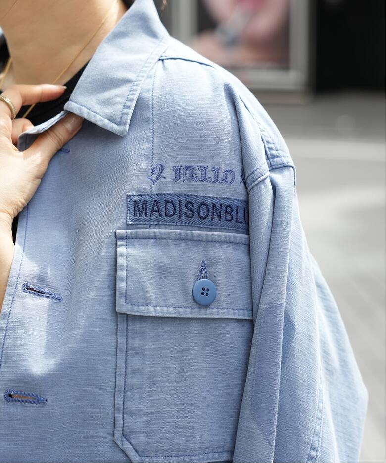 MADISONBLUE マディソンブルー MILITARY JK L oz BS ミリタリー Deuxieme Classe ドゥーズィエム クラス の通販