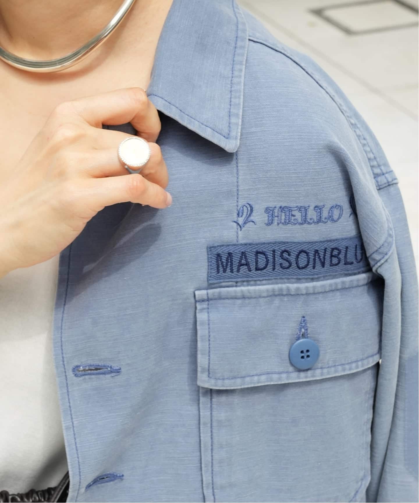 MADISONBLUE / マディソンブルー】 MILITARY JK L.oz BS(ミリタリー MADISONBLUE / マディソンブルー】 MILITARY JK L.oz BS(ミリタリー