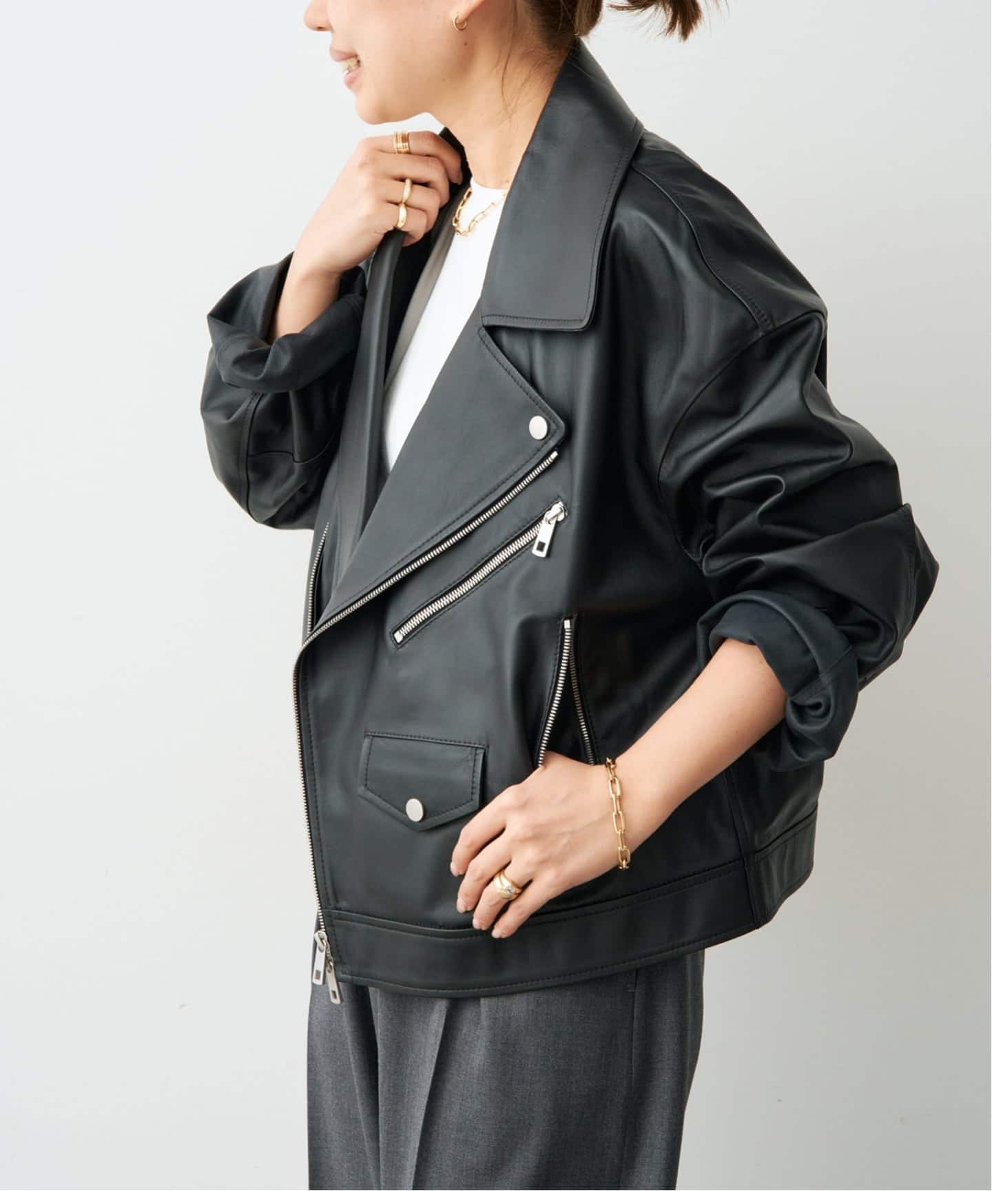 レザーアウター　DESAオーストラリアブランド　本革 Desa 1972/デサ1972】PERFECTO JACKET（レザージャケット）｜Deuxieme