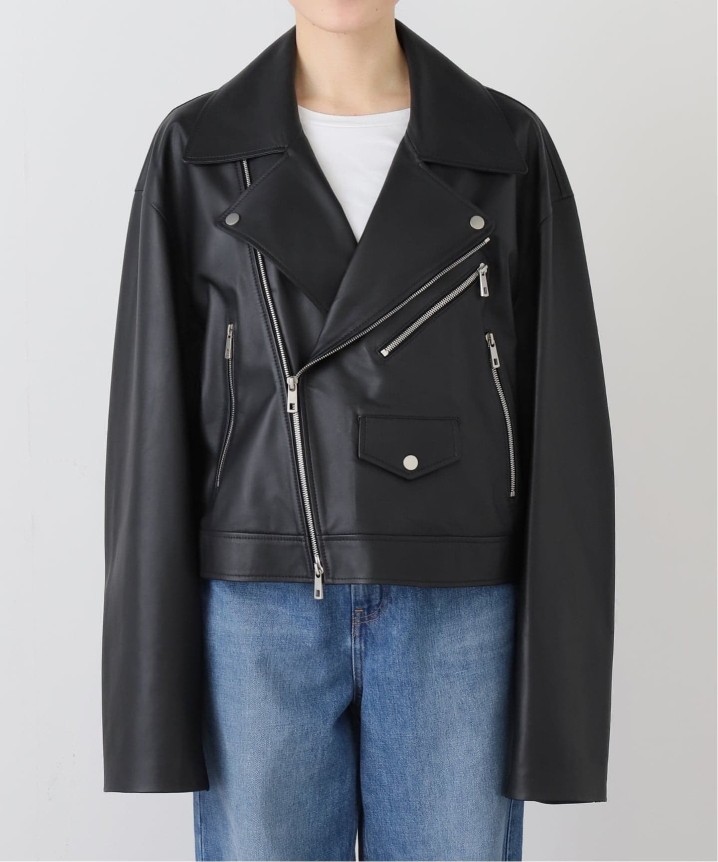 Desa 1972/デサ1972】PERFECTO JACKET（レザージャケット）｜Deuxieme