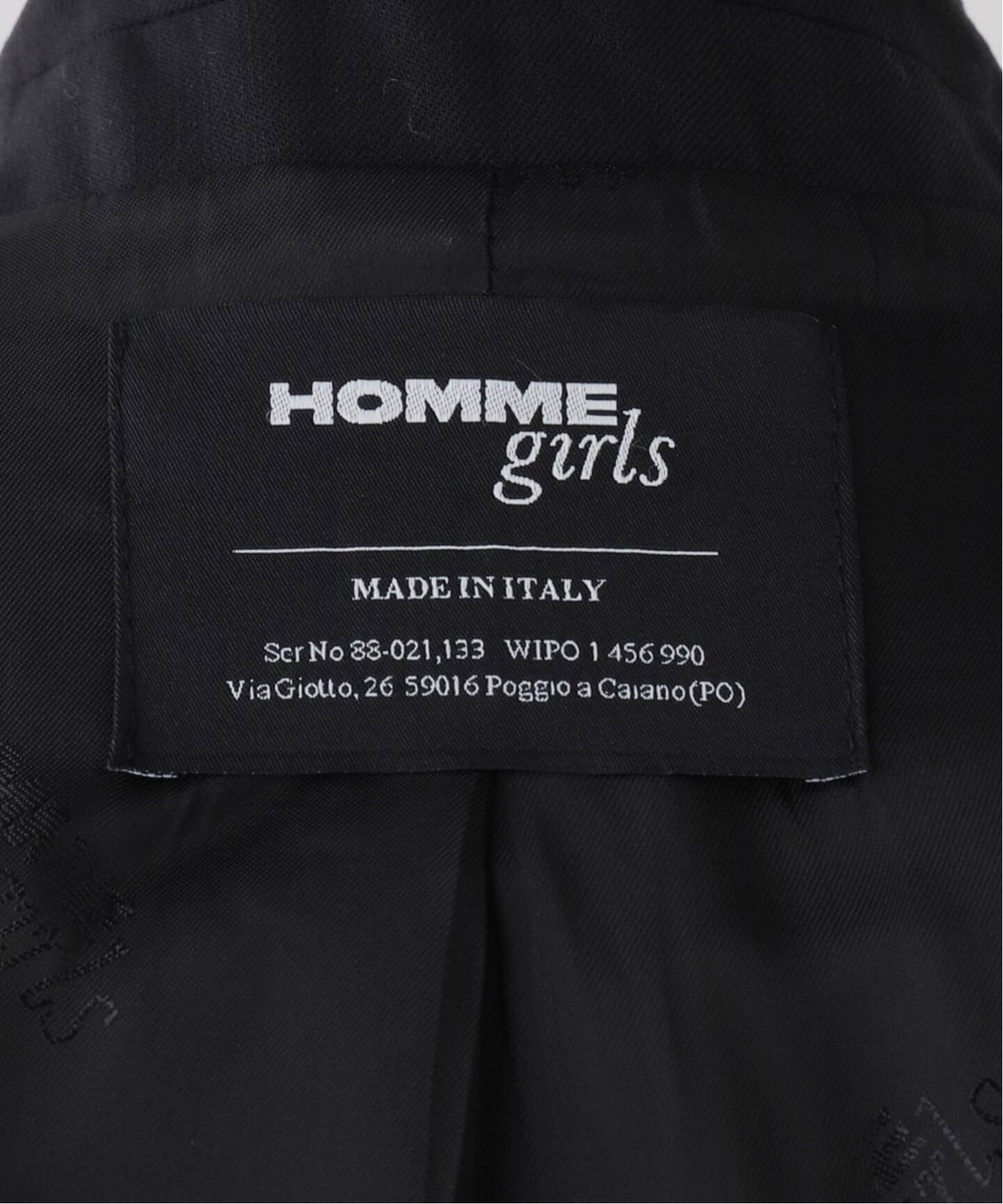 HOMME GIRLS/オムガールズ】 SUIT JACKET（テーラードジャケット 