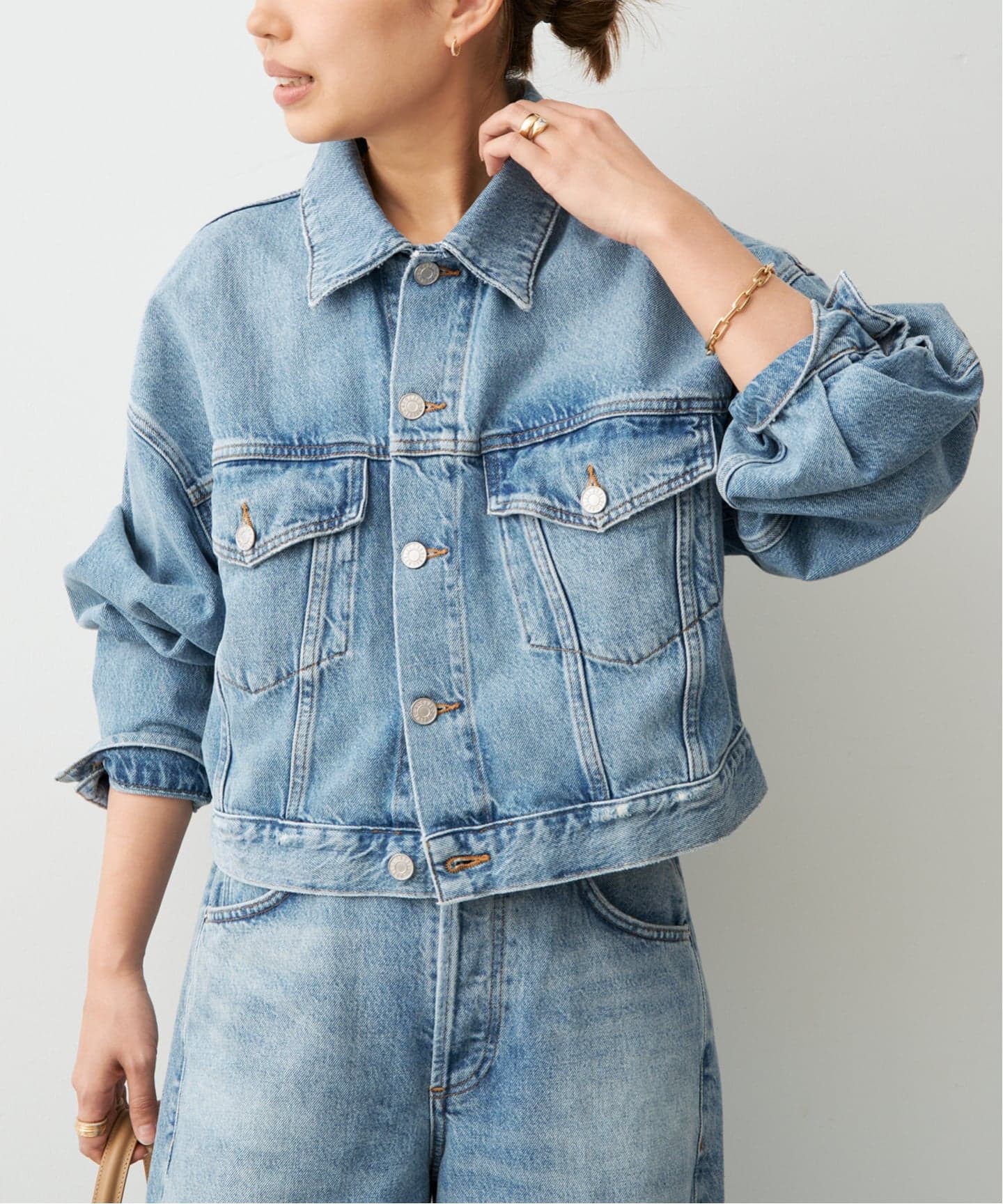 Deuxieme classe AGOLDE デニムジャケット Mサイズ AGOLDE / エーゴールドイー】PALMER JACKET（デニムジャケット