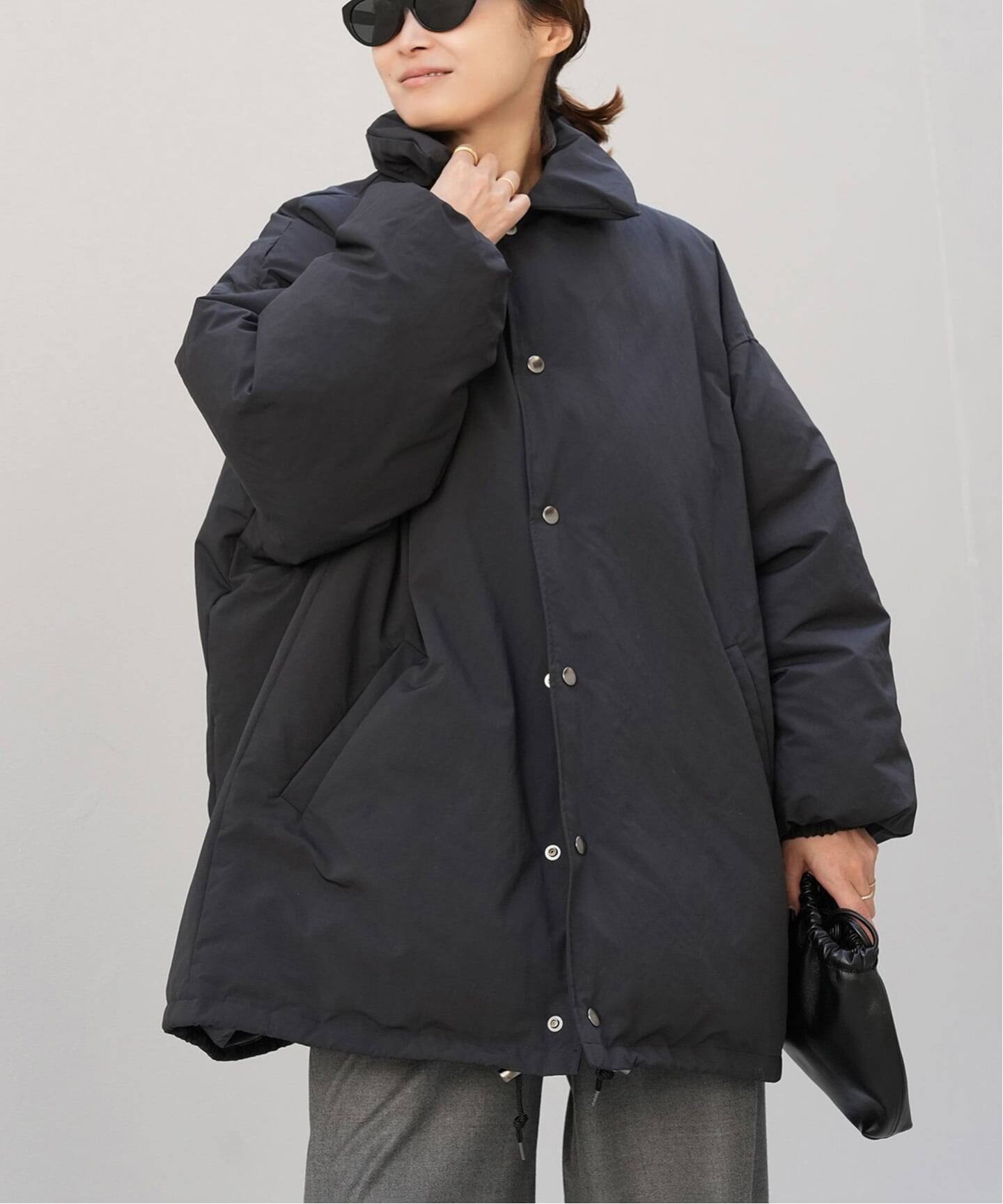 CALUX/キャラクス】PUFFER COACH JACKET（ダウンジャケット