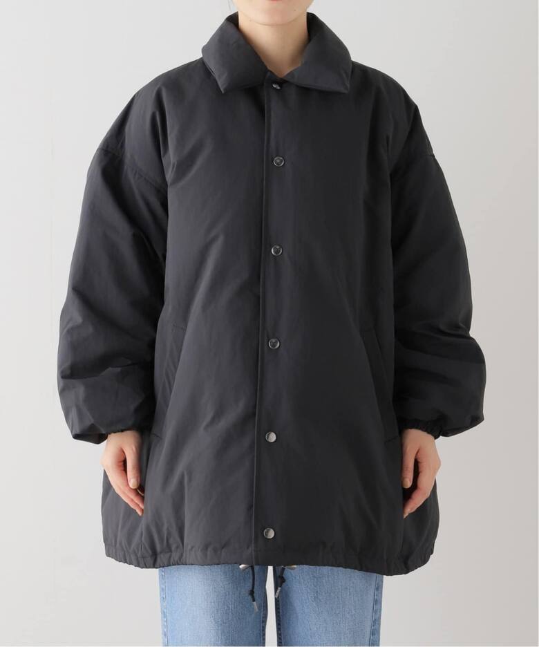 CALUX/キャラクス】PUFFER COACH JACKET（ダウンジャケット 