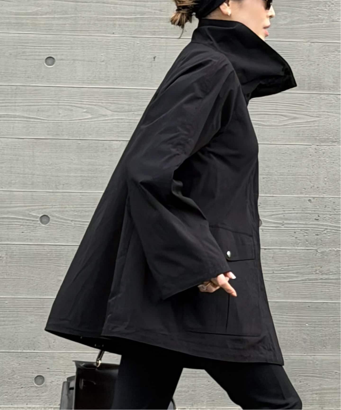 新品ドゥーズィエムクラスCALUX STAND UP COLLAR JACKET CALUX/キャラクス】STAND UP COLLAR JACKET（その他ブルゾン／アウター