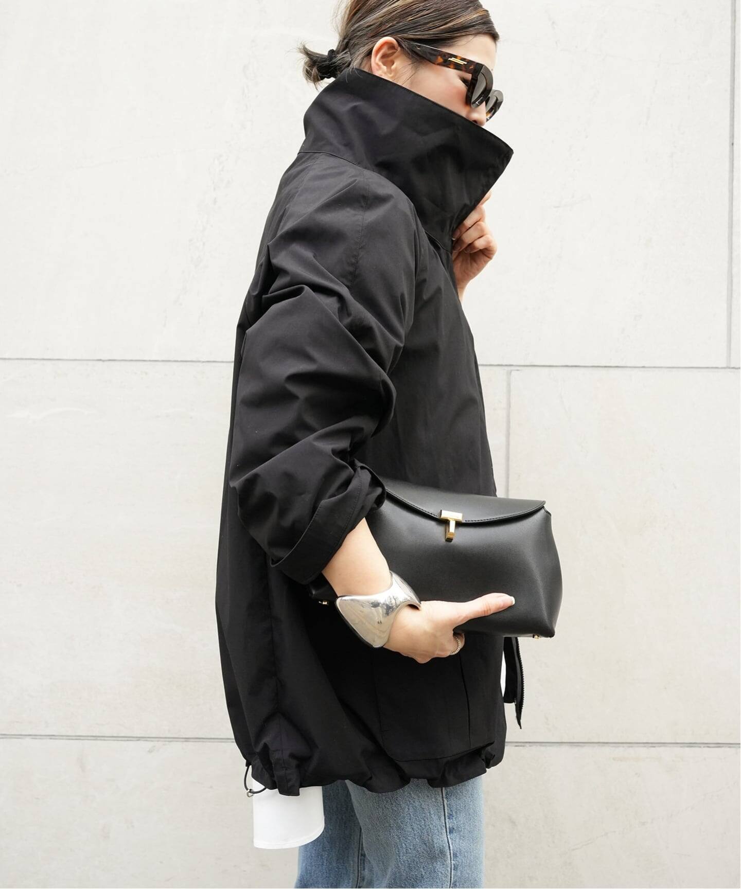 新品ドゥーズィエムクラスCALUX STAND UP COLLAR JACKET CALUX/キャラクス】STAND UP COLLAR JACKET（その他ブルゾン／アウター