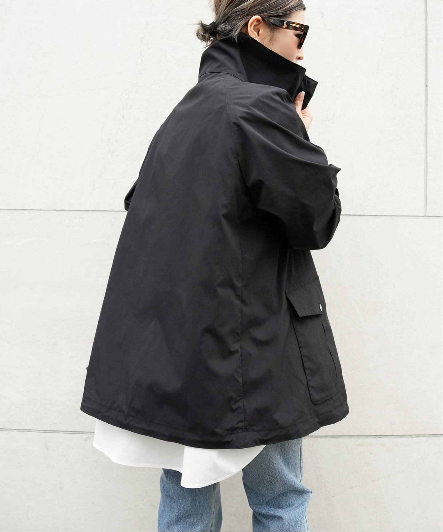 新品ドゥーズィエムクラスCALUX STAND UP COLLAR JACKET CALUX/キャラクス】STAND UP COLLAR JACKET（その他ブルゾン／アウター