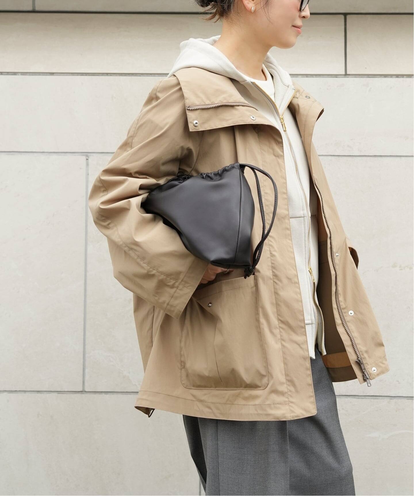 CALUX/キャラクス】STAND UP COLLAR JACKET（その他ブルゾン／アウター