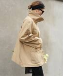 【CALUX/キャラクス】STAND UP COLLAR JACKET