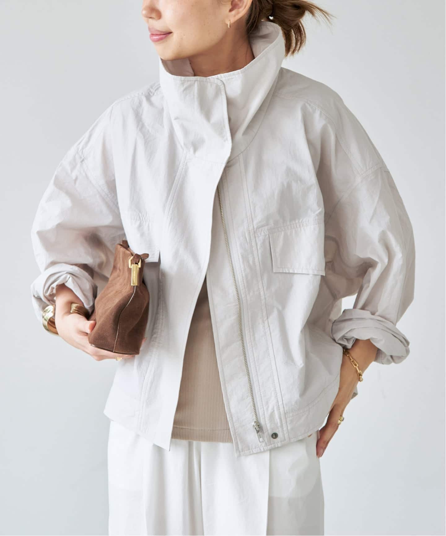 deuxieme classe liberadd リベラド LIBERADD/リベラド】SHORT BLOUSON（ナイロンジャケット）｜Deuxieme