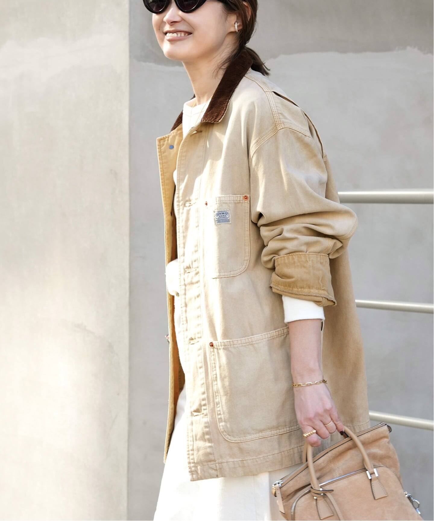 DENIMIST/デニミスト】OVERSIZED CHORE JACKET（カバーオール